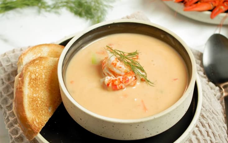 Kräftsoppa av kräftskal - Lyxig & Full av smak - Recept | Pågen